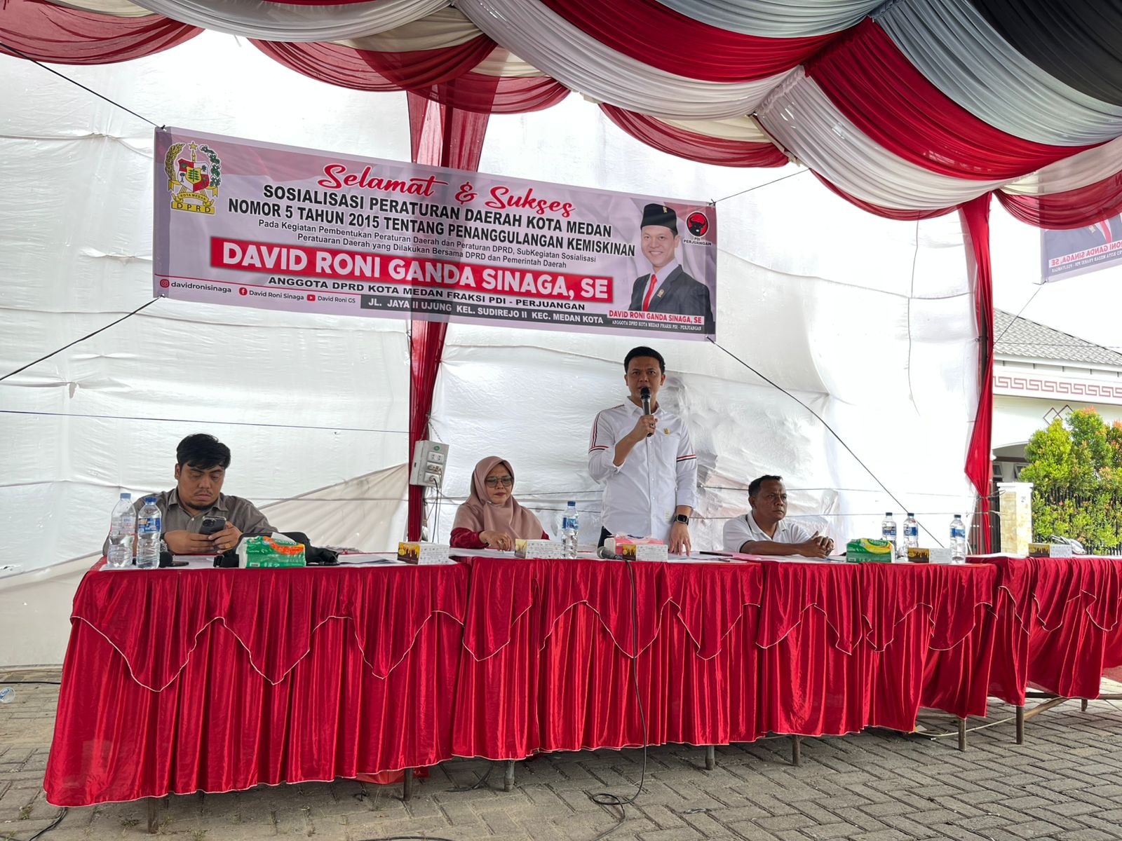 [David Roni meminta Pemko Medan optimalkan Perda Penanggulangan Kemiskinan untuk menjamin hak dasar]