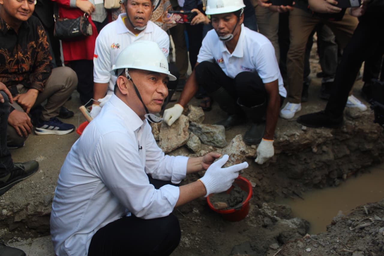 Peletakan Batu Pertama Museum Media Siber Indonesia di Serang, Banten Menguatkan Literasi Digital