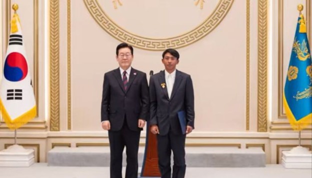 Lima Pekerja Migran Indonesia di Kumamoto Jepang Terima Penghargaan Atas Penyelamatan Lansia