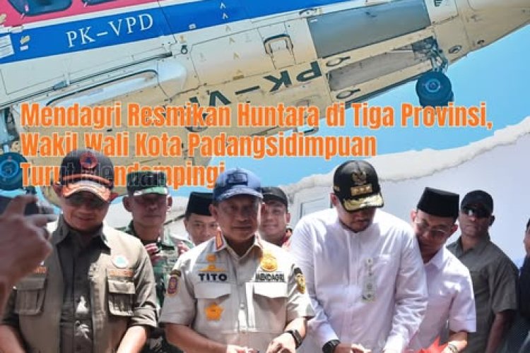 Mendagri Resmikan 1.300 Huntara di Sumatera, Tapanuli Selatan Percepat Pemulihan Warga